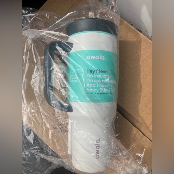 NWT Owala 40oz Tumbler with Straw Cloudscape - Picture 2 of 4